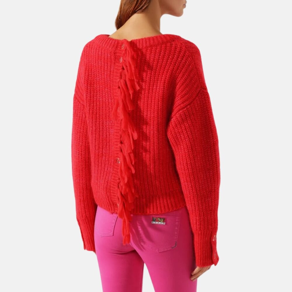 Kenzo Red Wool Sweater - Picture 7 of 7